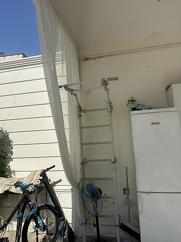 İdman və istirahət: Universal divar-fitnes turniki və İsveç pilləkəni (wall bars) - — 3
