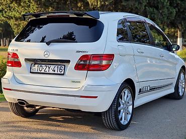 təkər olculəri: Mercedes-Benz B-Class: 1.7 l | 2006 il Hetçbek — 8