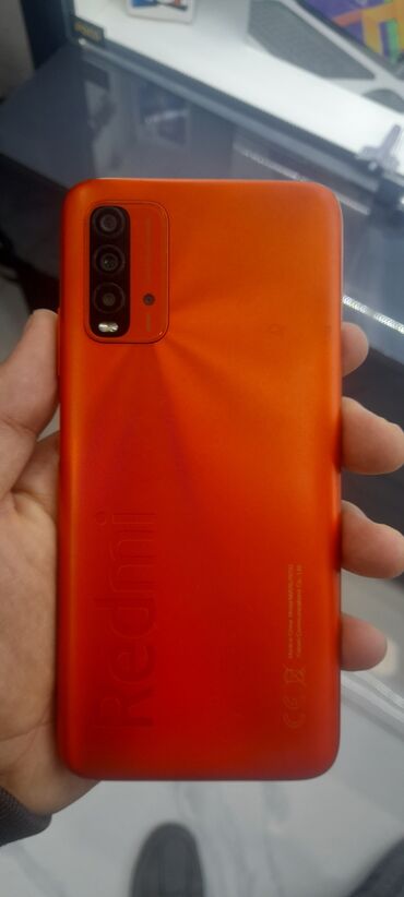 Xiaomi: Xiaomi Redmi 9T, 64 GB, rəng - Narıncı, 
 Zəmanət, Kredit, Qırıq