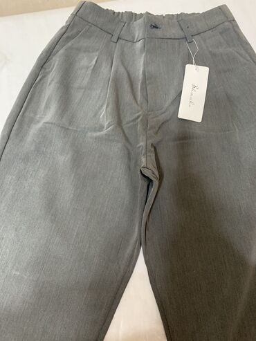 узкие классические брюки мужские: Классические, Прямые, Высокая талия, S (EU 36)