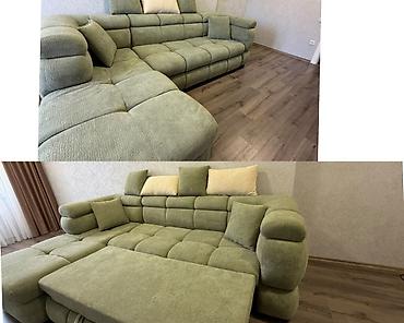 islənmis divan: 1000 (min) AZN künc divan satılır.Ela vəziyyətdədi,firma malıdır — 1