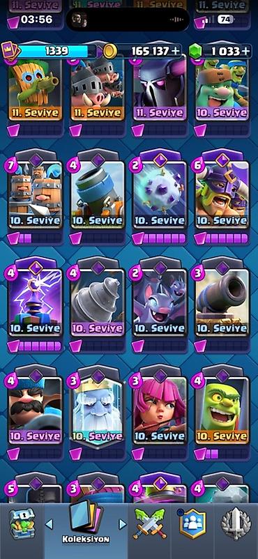 İdman və hobbi: Clash Royale hesabı – güclü trofey və zəngin kolleksiya - Kupa Yolu — 5