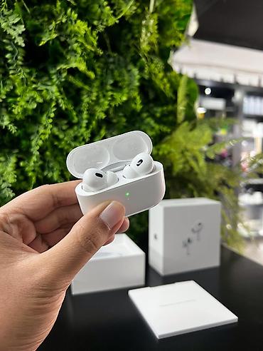 наушники apple airpods 1: 🎧 AIRPODS PRO 2 🔥 💎 Стильный дизайн и комфорт каждый день! 🎶 — 1