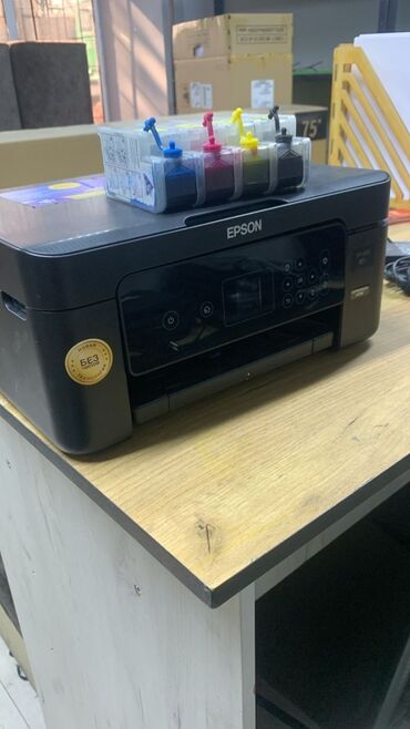 компьютеры принтер: МФУ Epson Expression Home XP-3105 с системой непрерывной подачи чернил