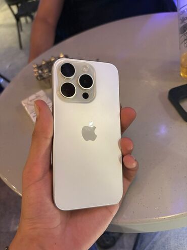 irsad iphone 11 pro: IPhone 15 Pro, 256 GB, Ağ, Face ID