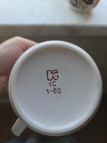 İçki üçün qablar: Fincanlar, rəng - Ağ, 2 ədədli dəst — 2