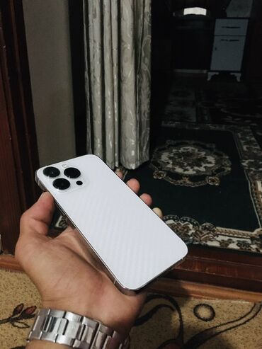 айфон 13 цена в бишкеке бу: IPhone 13 Pro, Колдонулган, 128 ГБ, Ак, Каптама, Коргоочу айнек, 78 %