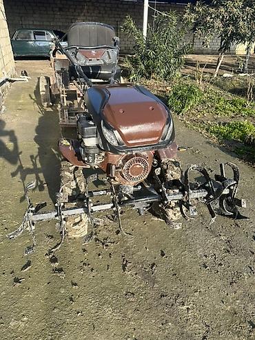 Motobloklar: Motoblok və qoşqu dəsti - Güclü benzin mühərrikli motoblok - Ön — 4