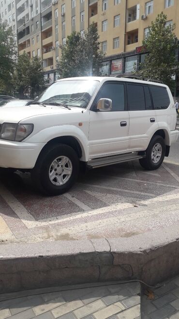 toyota prado aksesuarı: Toyota Land Cruiser Prado: 3.4 л | 1997 г. Внедорожник