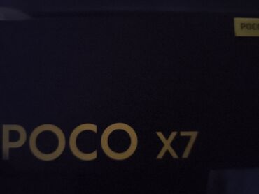 сдма телефон: Poco X7, Б/у, 256 ГБ, цвет - Зеленый, 2 SIM