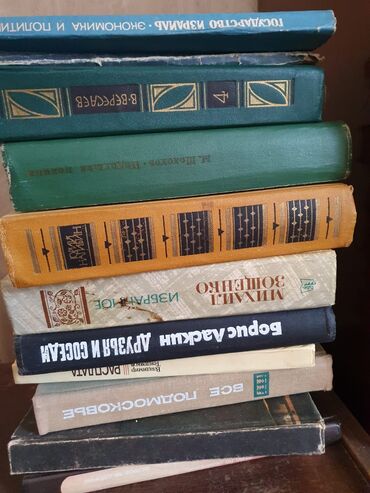 Digər kitablar və jurnallar: Çoxlu sayda kitablar var.Rus dilində povestlər və romanlar.Qiymətlər — 14