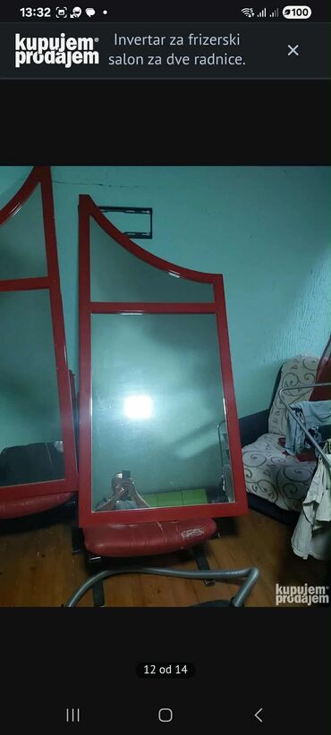 Kancelarijski setovi nameštaja: Inventar za frizerski salon – set za dve radne pozicije - Dva velika — 13