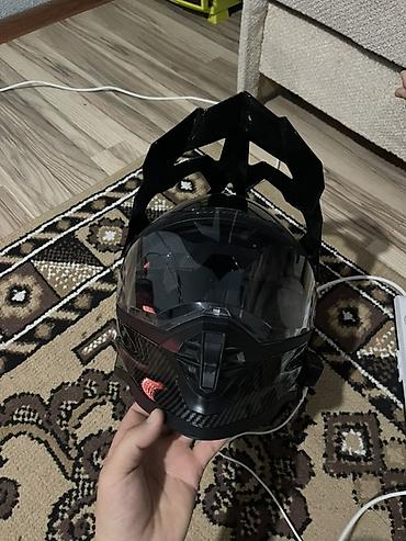 kingbeats k3: Мотошлем dual-sport (эндуро/туристический) с Bluetooth-гарнитурой - — 2