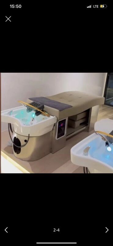 оборудование для воды: SPA-мойка для волос с массажем головы и водными эффектами -