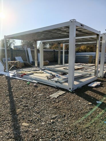 строим помещения из контейнеров: Модульные быстровозводимые блок-контейнеры (каркас + сэндвич‑панели)