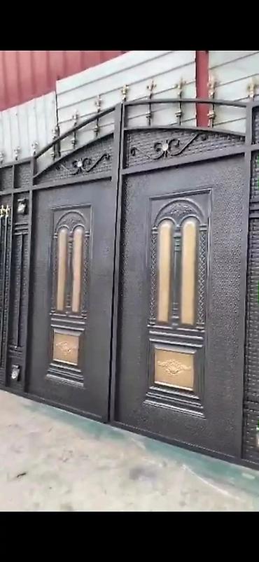 Ачылма дарбазалар: Металлические ворота и калитки под ключ - Изготовление на заказ — 2