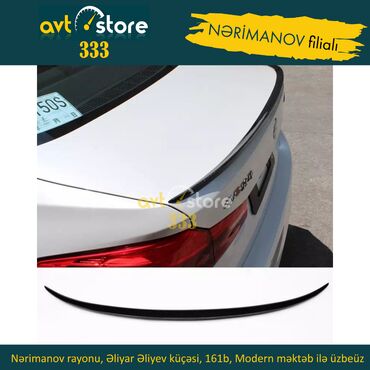 spoiler satisi: G30 M5 style original spoiler . Nərimanov filialında müştərilərimiz