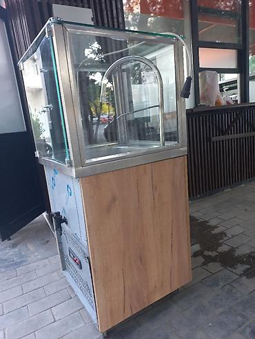 Оборудование для ресторанов, кафе: Şüşə vitrinli, paslanmayan poladdan hazırlanmış kopuklu ayran aparati — 3