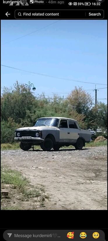 31 maşın: Moskviç 412: 1.3 l | 1989 il | 10000 km Sedan