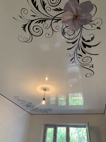 Натяжной потолок: Натяжной потолок Глянцевое, Матовое, 3D потолки Гарантия, Бесплатная консультация, Бесплатный замер — 26