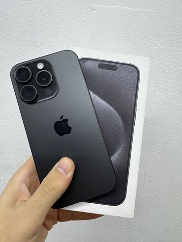 Apple iPhone: IPhone 15 Pro, Б/у, 256 ГБ, Коробка, 96 %