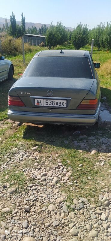 лупарик мерс 210: Седан Mercedes-Benz E 200, окрашенный в темно-зеленый цвет. Модель