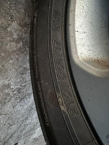 мото ролик: Колеса в сборе 215 / 50 / R 17, Лето, Б/у, Комплект, Легковые, Литые, отверстий - 5 — 6