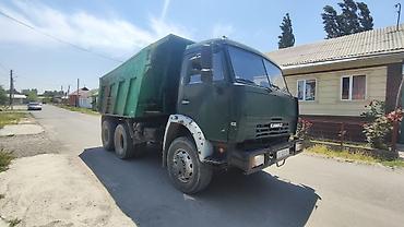 ман 8 153: Самосвал КАМАЗ 55111, 6x4. Описание: - Полноразмерный стальной кузов — 2