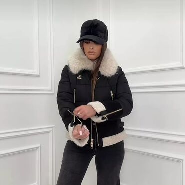 Zimske jakne: M, Jednobojni, Sa postavom, Veštačko krzno — 4