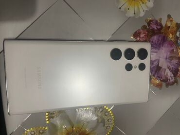 нод 8 про: Samsung Galaxy S22 Ultra, Б/у, 256 ГБ, цвет - Белый, 1 SIM, eSIM