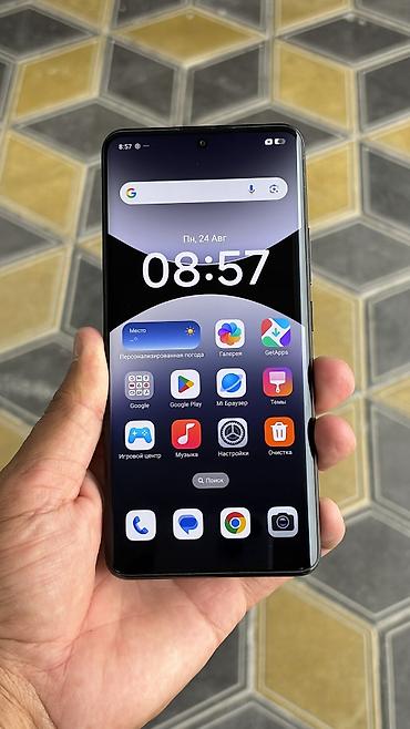 Уюлдук телефондор жана аксессуарлар: Redmi, Redmi Note 14 Pro Plus, Колдонулган, 512 ГБ, түсү - Кара, 1 SIM, 2 SIM — 4