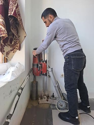 Beton işləri: Beton kəsimi və deşmə xidməti - Dəqiq və səliqəli beton kəsimi — 1