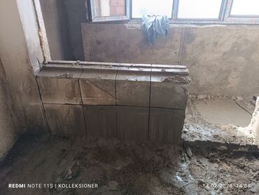 Beton işləri: Səssiz tozsuz səliqəli kəsim. Beton katlavan monolit kubik — 3
