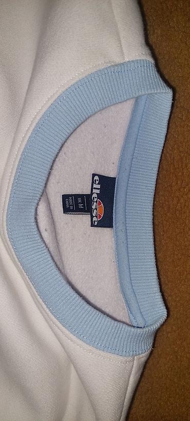 eric emanuel: Мужская толстовка, M, Ellesse, Б/у, цвет - Белый — 5