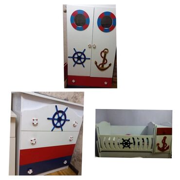 antikvar mebel: Oğlan və qız üçün, Beşik, Dolab, Komod, Türkiyə, İşlənmiş