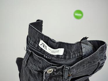 czarne converse na platformie: Zara, Jeansy damskie, rozmiar M — 5