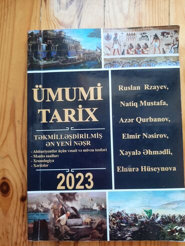 Testlər: Ümumi Tarix Ruslan Rzayev. Təkmilləşdirilmiş ən yeni nəşr