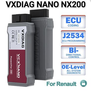 Alati za automobile: Novo - vxdiag nano nx200 za renault obd2 dijagnostika vxdiag nano — 2