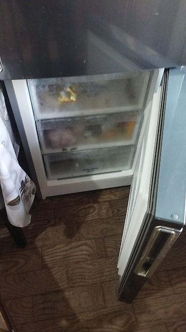 madem satışı: İşlənmiş 2 qapılı Hotpoint Ariston Soyuducu Satılır, rəng - Boz — 3