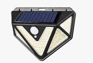 уличный бра: Уличный LED-светильник Solar с датчиком движения и солнечной панелью — 1