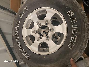 dunlop шины: Шины 235 / 75 / R 15, Лето, Б/у, Комплект, Внедорожные (АТ/МТ), Sailun — 1