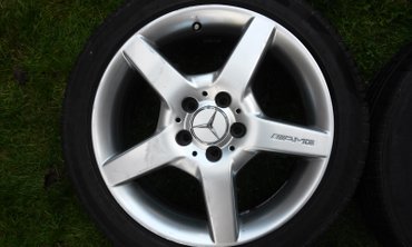 Gume i felne: Mercedes Alu felne amg 17 5x112 7j et54 aluminijumske felne za amg — 4