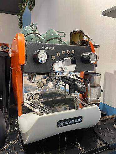 кофе: Rancilio Epoca peşəkar espresso aparatı. Üzərində Osmos su filtiri və — 2