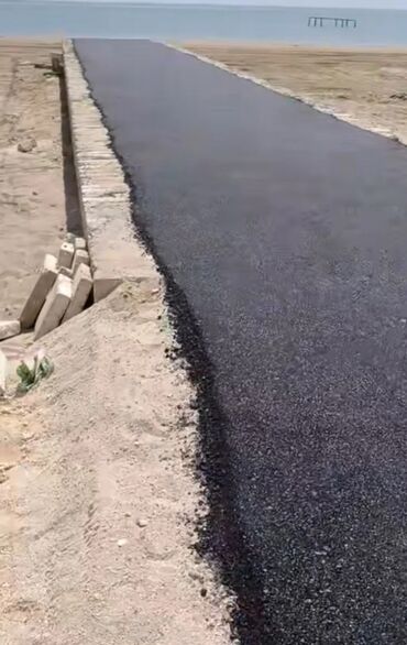 Tikinti işləri: Asfaltlama və səki örtüyü xidməti - Qırmadaş və bitum əsaslı isti — 3