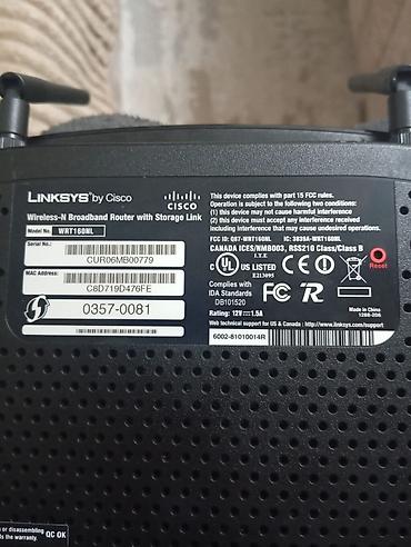 atv antenna: Linksys by Cisco WRT160NL simsiz N router Xüsusiyyətlər. - Standart — 3