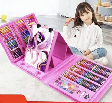 детский планшет для рисования: Огромные набор для рисования Фломастеры, масляные карандаши, краски