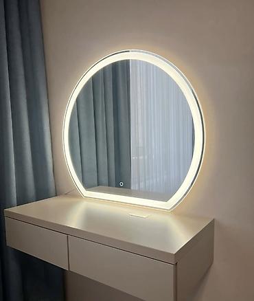 Зеркала: ЗЕРКАЛО С ПОДСВТЕКОй. Доступные цены, краткие сроки изготовления at lalafo.kg — 20 Зеркала: ЗЕРКАЛО С ПОДСВТЕКОй. Доступные цены, краткие сроки изготовления — 20