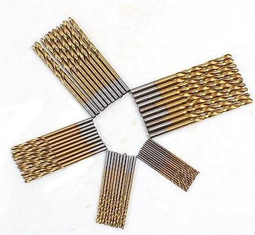 baterijski: SET 50 BURGIJA ZA BIJAKS 1/1.5/2/2.5/3MM | Hss mikro burgije — 5