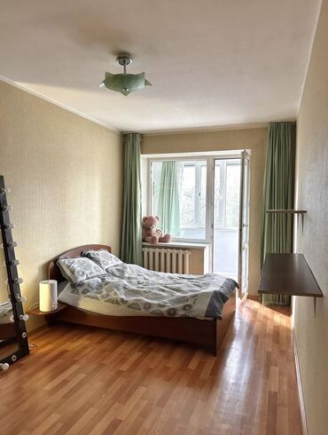 квартира берилет бишкек: 2 бөлмө, 63 кв. м, Жеке план, 4 кабат, Косметикалык ремонт