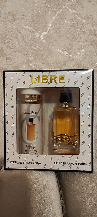 libre parfum: Ysl Libre Dest Parfum+Parfumlu sprey sprey 250ml parfum 100ml cox — 1